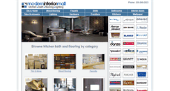Desktop Screenshot of moderninteriormall.com